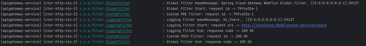Logging Filter